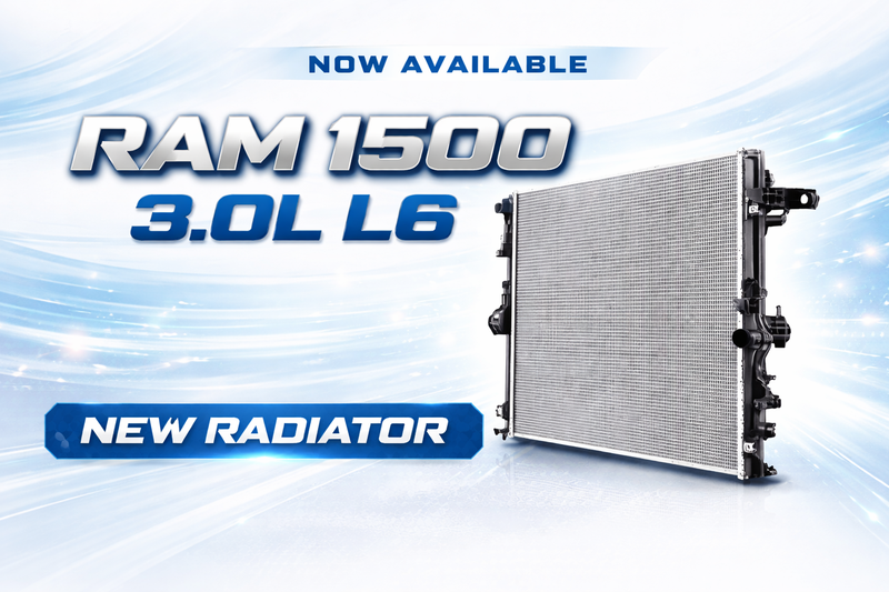 New Radiator Release:RAM 1500 3.0L L6